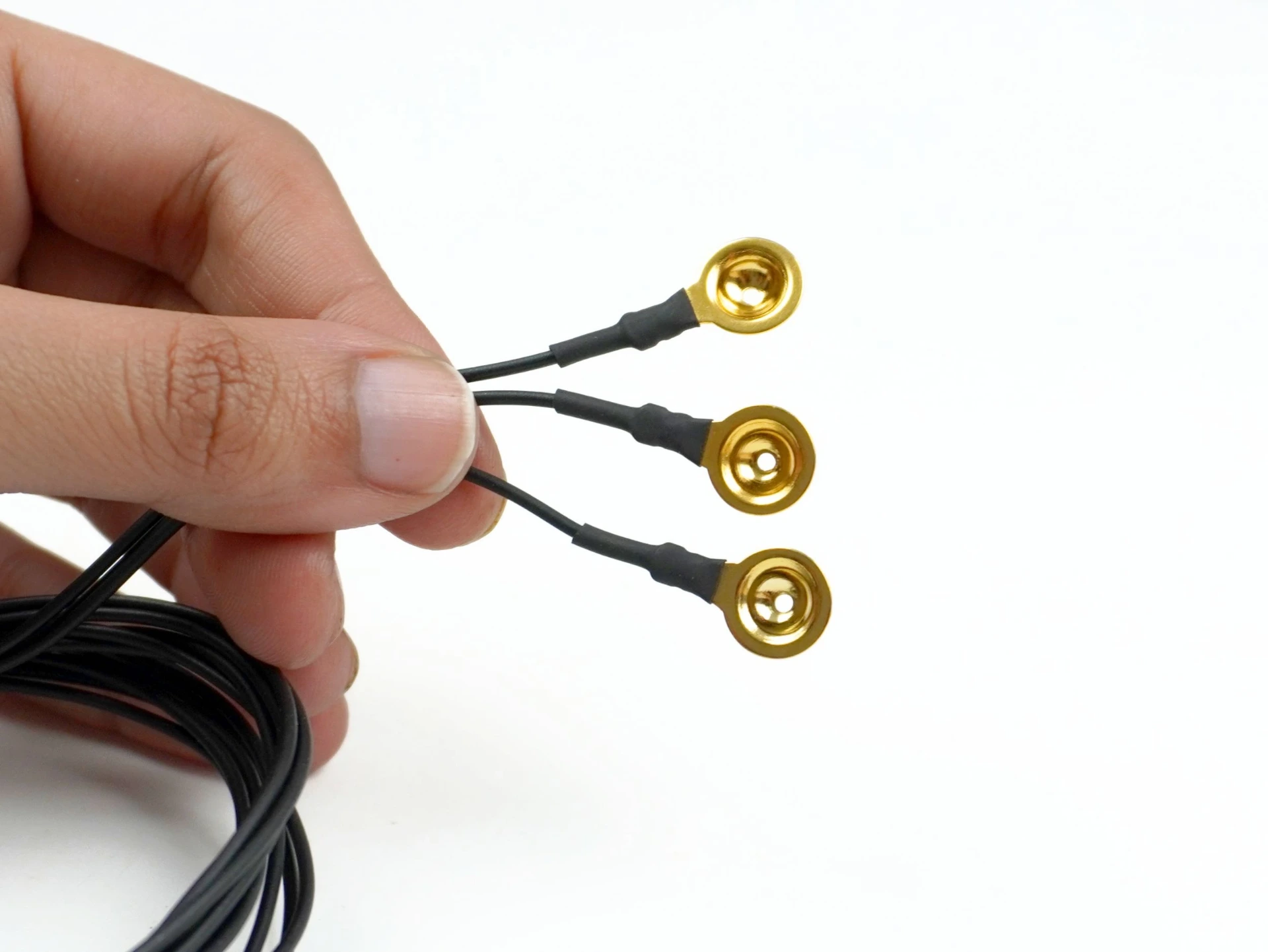 Gold Cup Electrodes (3pcs)